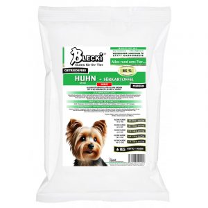 BLECKI  GF180 Huhn + Süßkartoffel Minis <h3>6 kg<h3>